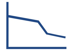 tail offのイラスト